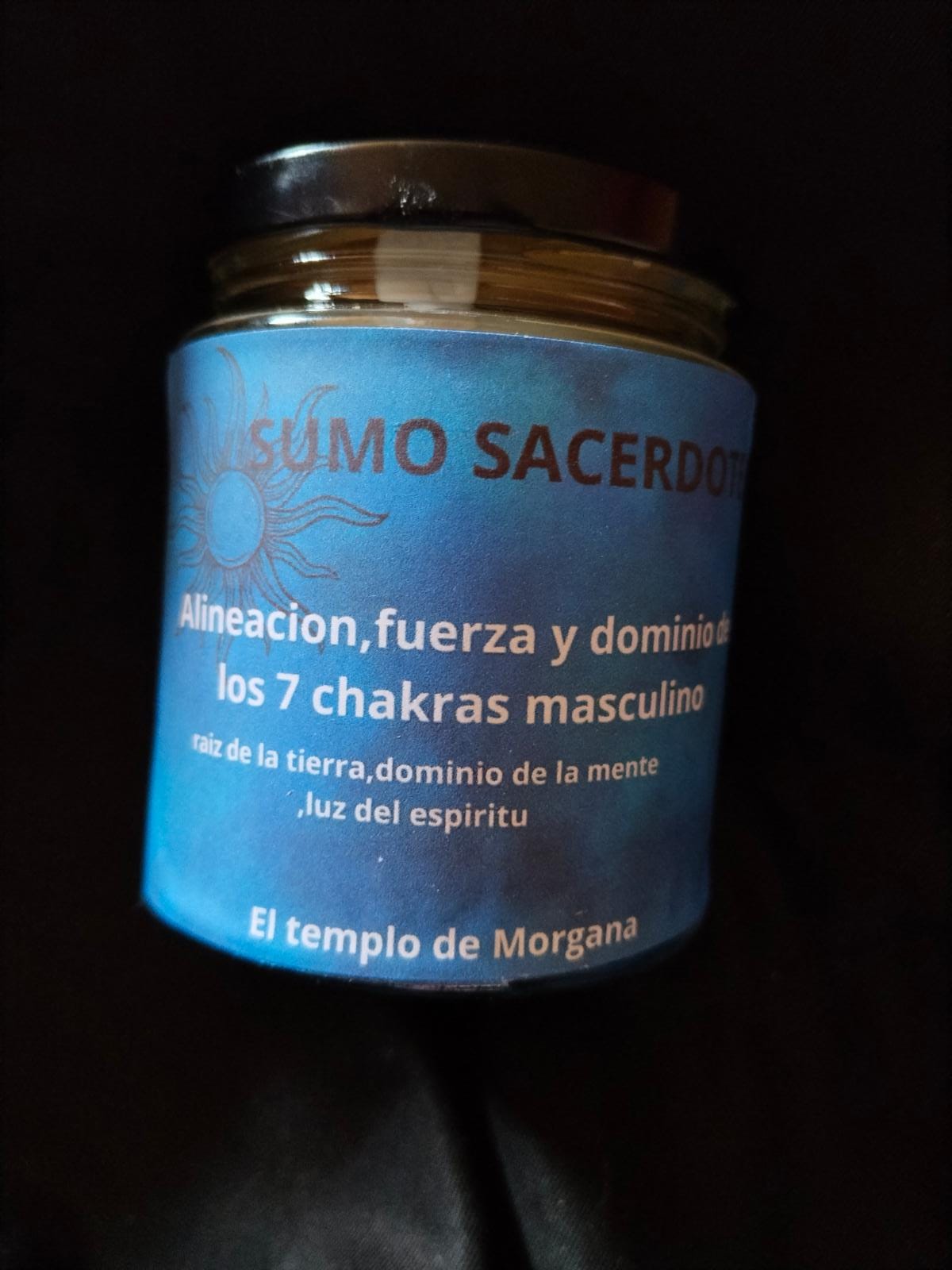 7 chakras SUMO SACERDOTE vela ritual