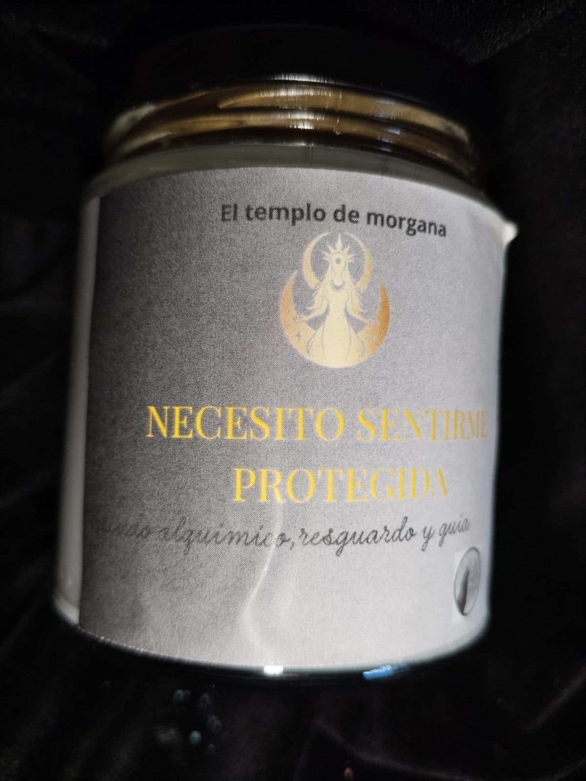 vela ritual NECESITO SENTIRME PROTEGIDA...
