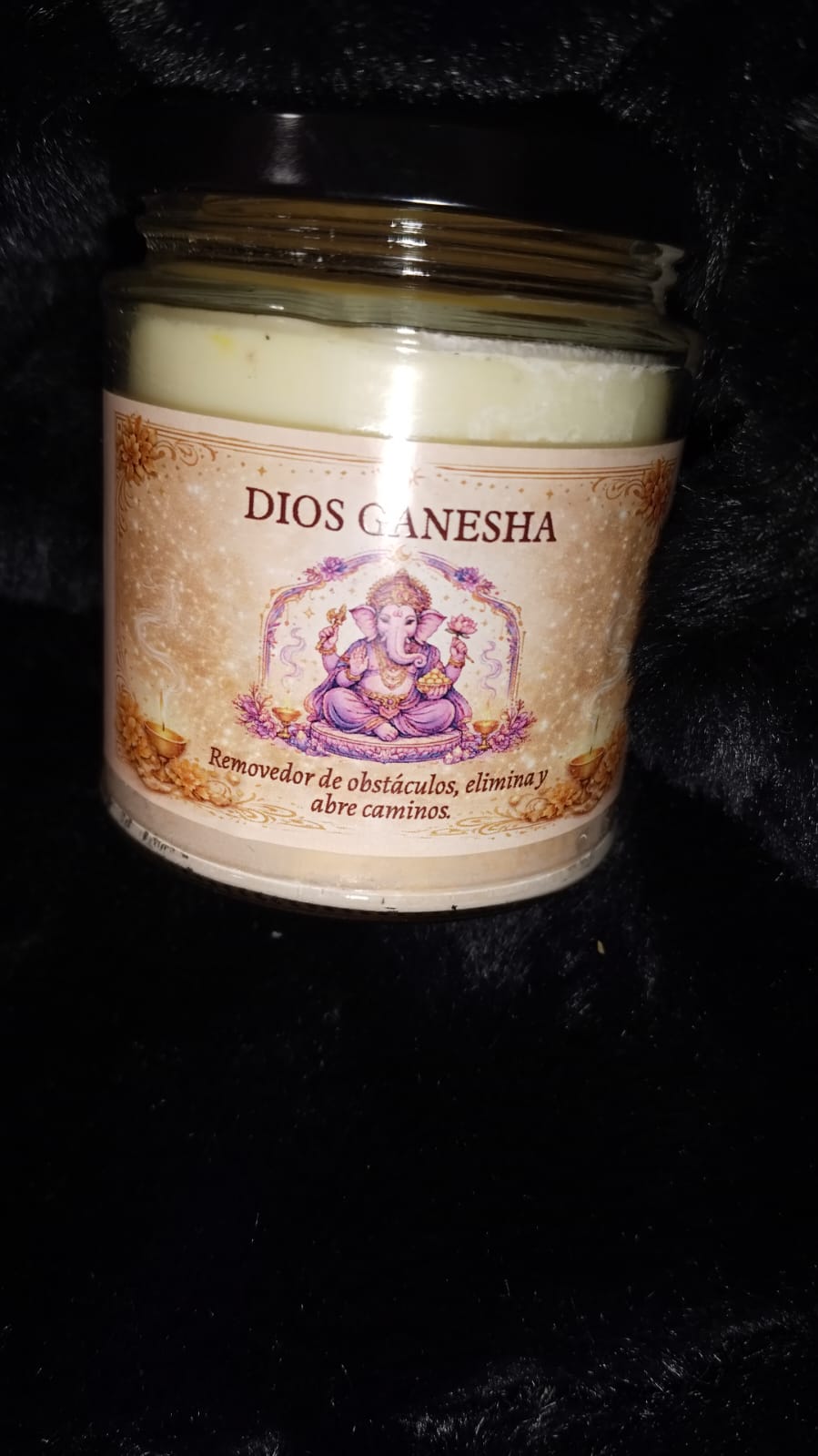 vela ritual DIOS GANESHA