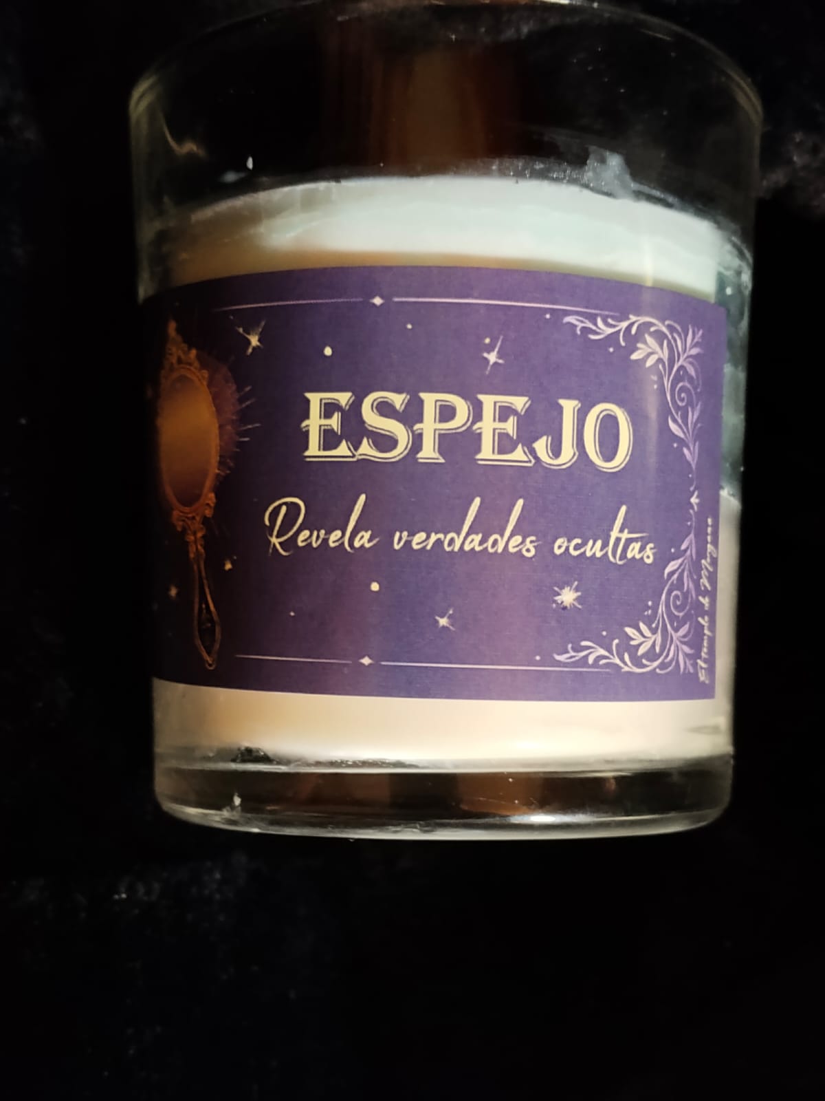 vela ritual ESPEJO