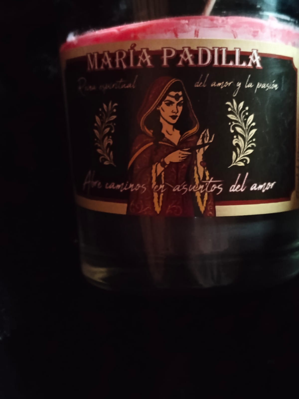 vela ritual  MARIA PADILLA