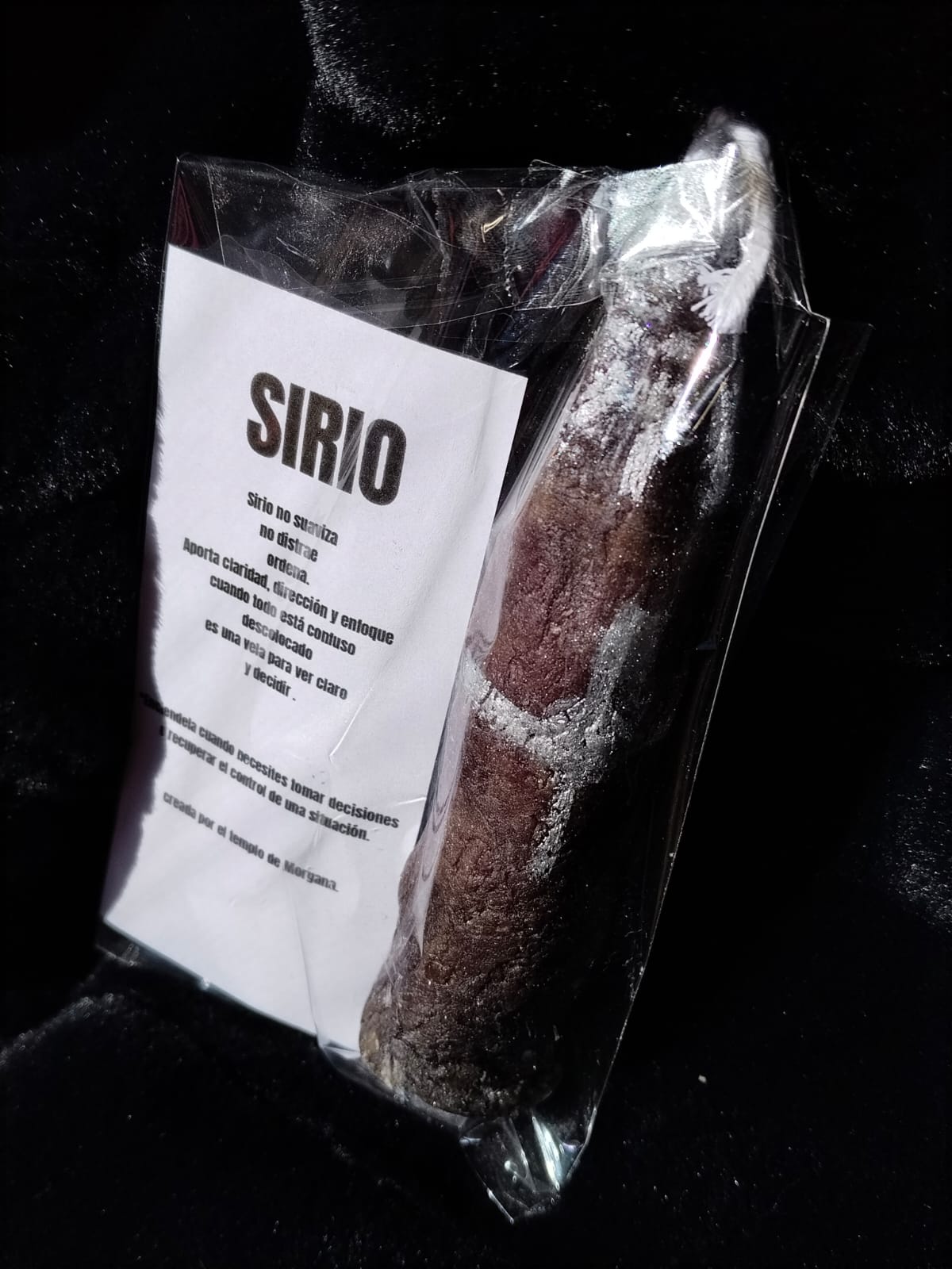 vela amansada SIRIO