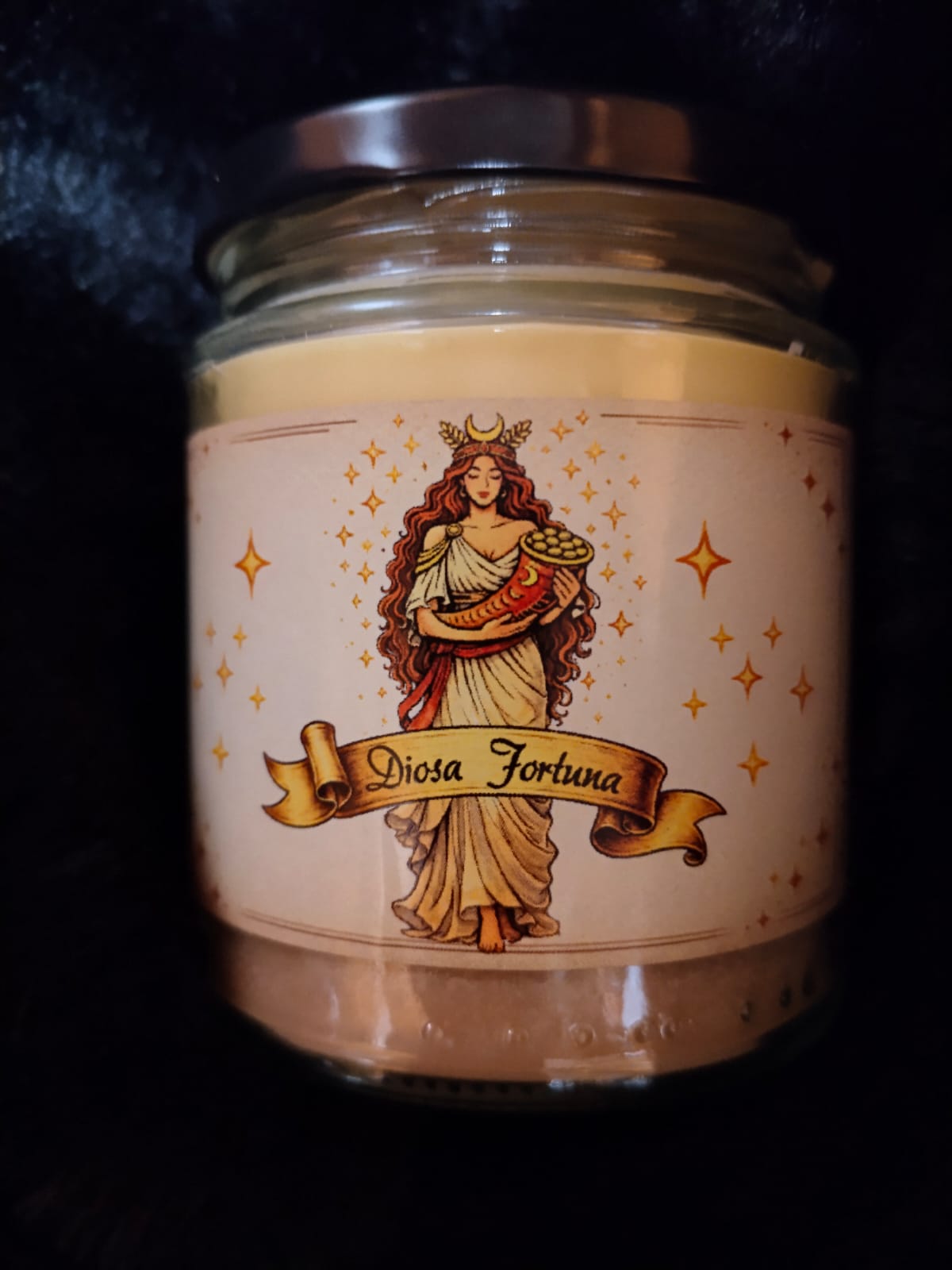 vela  ritual DIOSA FORTUNA