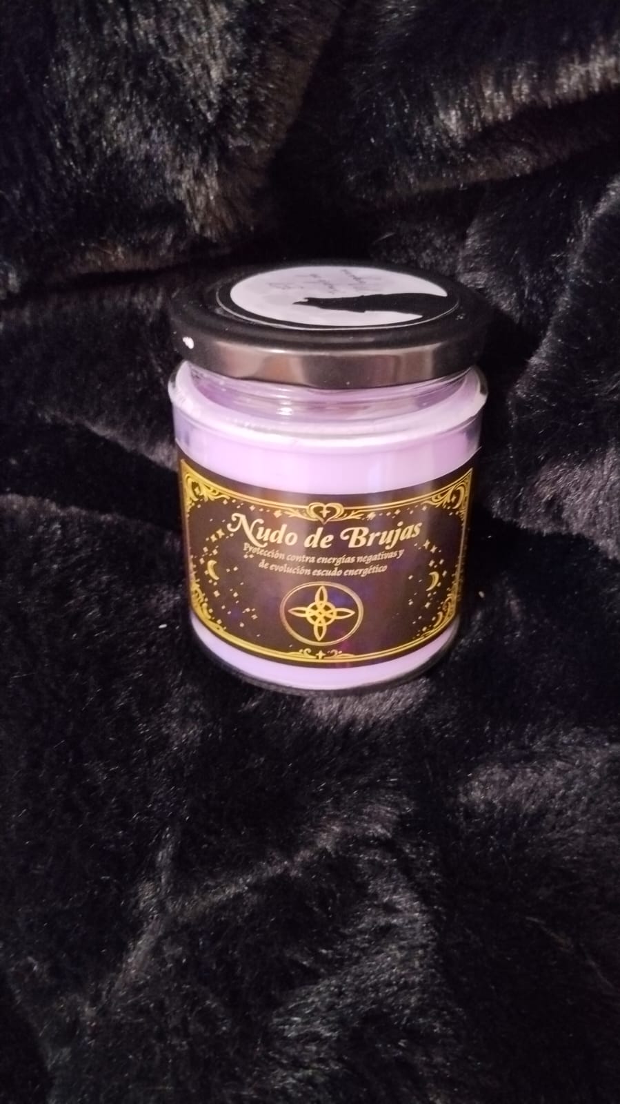 vela ritual NUDO DE BRUJAS