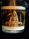 vela ritual SANTA MUERTE BLANCA