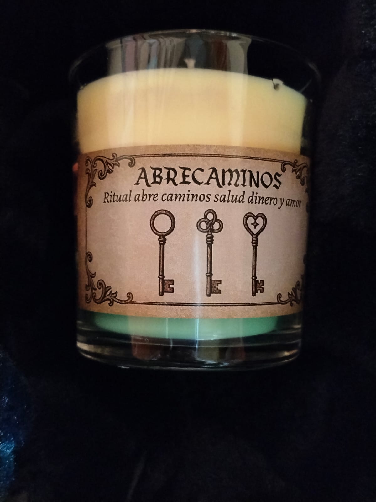 vela ritual ABRECAMINOS