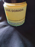 LLAVE DORADA vela ritual.