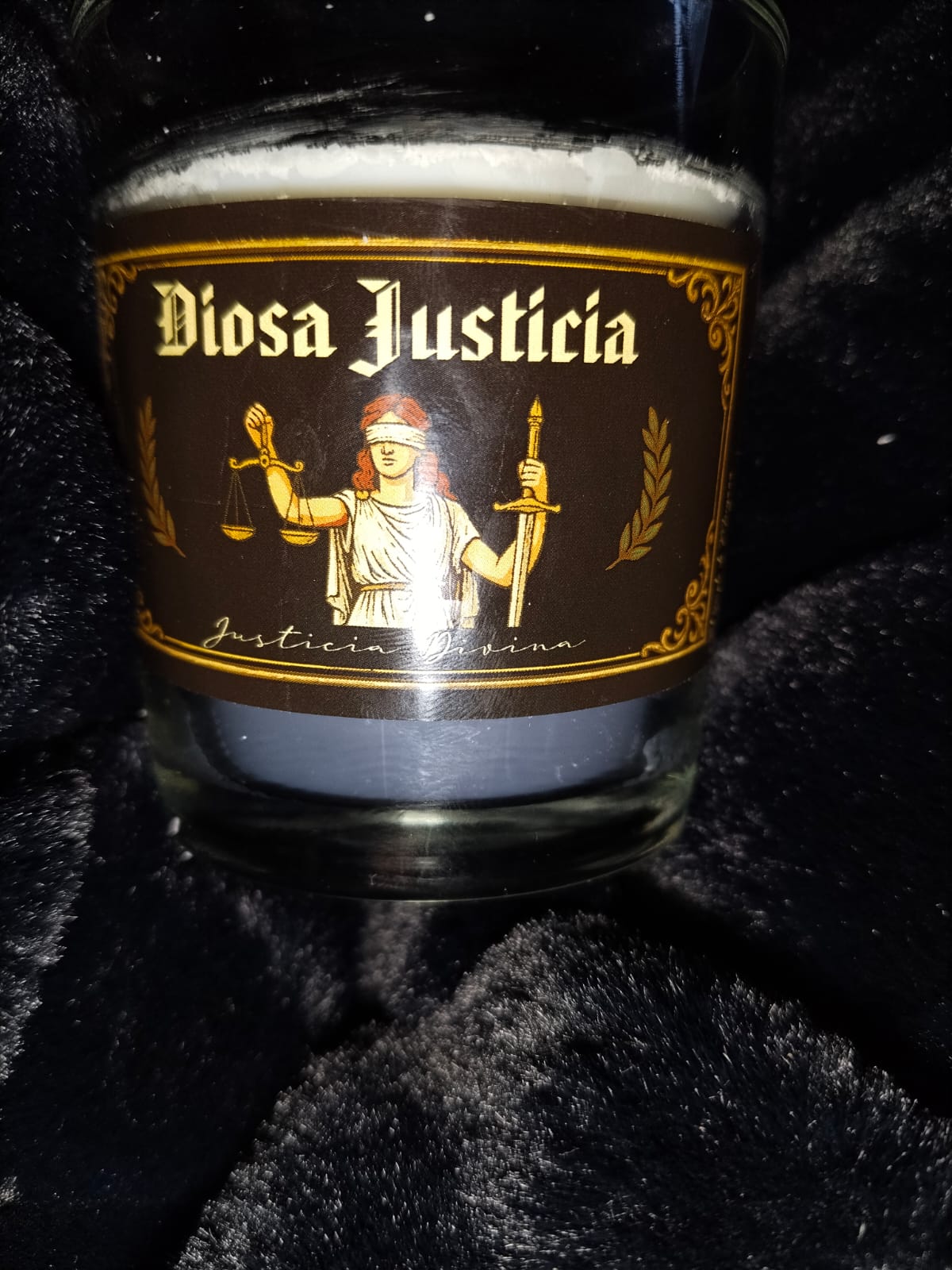 vela DIOSA JUSTICIA