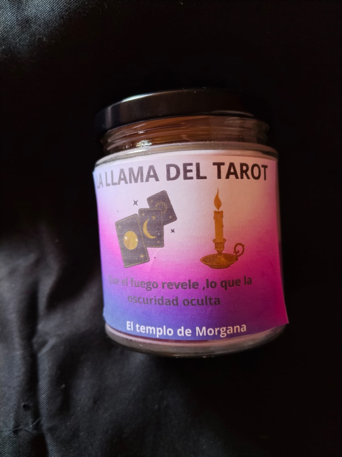LA LLAMA DEL TAROT vela ritual